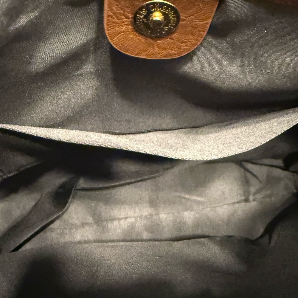 Brown Suede Hobo Bag - Picture 4 of 4